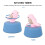 1pc Kitchen Timer Manual Cooking Timer Cartoon Mechanical Wind Up Timer Alarm Clock Pink 4