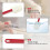 Silicone rubber scraper spoon rubber scraper, scraper spoon, cooking scraper rubber scraper 4