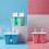 Popsicle Molds 6 Ice Trays Silicone Ice Pop Molds Reusable Easy Release Ice Pop Maker Popsicle With 4