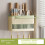 Kitchen Utensil Chopstick Storage Rack Hook Drainage Rack Wall Mounted Storage Box K Yellow 3