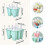 Popsicle Molds 6 Ice Trays Silicone Ice Pop Molds Reusable Easy Release Ice Pop Maker Popsicle With 5