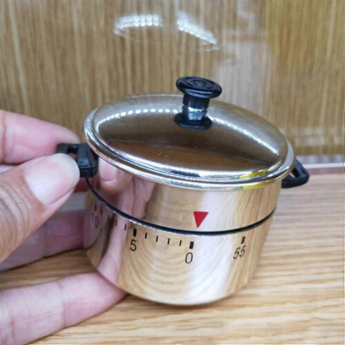 Kitchen Timer Pressure Cooker Wind-Up Timer Kitchen Gadgets Cooking Reminders Countdown Alarm Clock 1
