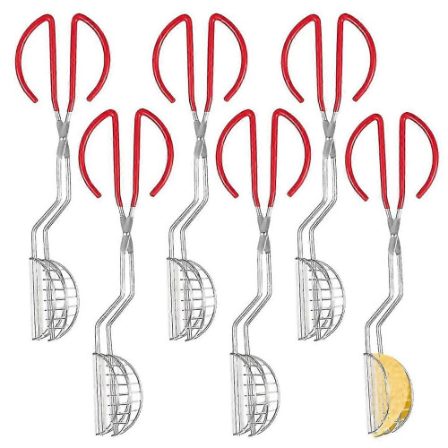6 Pcs Taco Shell Tong With Clip Homemade Taco Shells Making