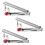 3PCS Cherry Pitter Remover Stainless Steel Corer Pitter Tool, Cherry Seed Multi Fruit Pit Silver 1