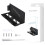 High Strength Wall Hanging Bracket Support Stand Designs Console Storage Display Home Office Black 1