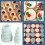 Cookie Cutters-Two Side Round Cookie Cutters Fondant Cake Mold-Plastic Cookie Cutter Set 8 5