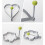 Fried Egg Cooking Rings, Pancake Mould Maker, Baking Stainless Steel Gadget Tool, Pan Tool Br 4