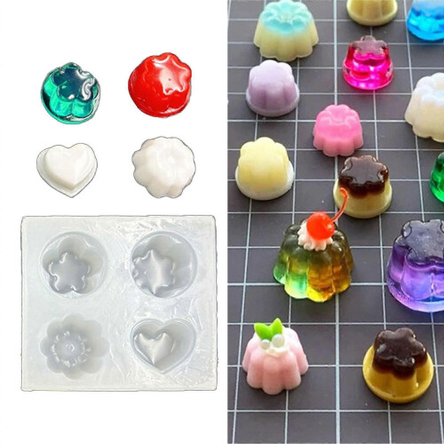Sturdy Silicone Fondant Mould Chocolate Candy Mould Kitchen Designs Safe Multicolor large 1