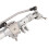 RC Car Vorderachse Alu Silber 1/10 14