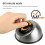 Stainless steel round table mechanical timer Gray 3