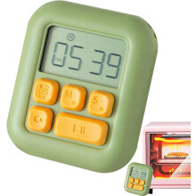Kitchen Timer - Adjustable Countdown Timer Magnetic Back On/Off Switches, Cooking Timers Kitchen