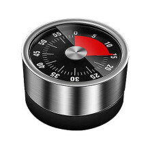 Minuteur de cuisine magnétique mécanique, horloge manuelle pratique pour la cuisine
