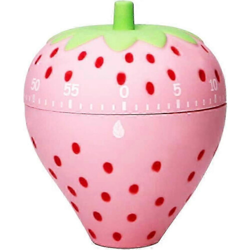 Cute Fruit-Shaped Kitchen Timer: Manual Mechanical Timer for Fun and Functional Cooking