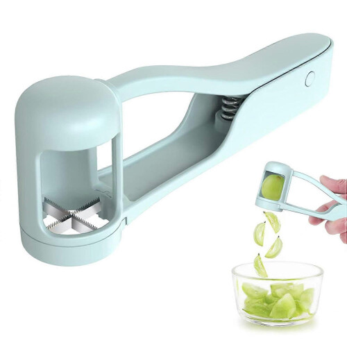 Multi-Function Grape Cutter Tomato Cherry Strawberry Cutter Tools Into 4 Pieces (No FDA, BPA-Free)