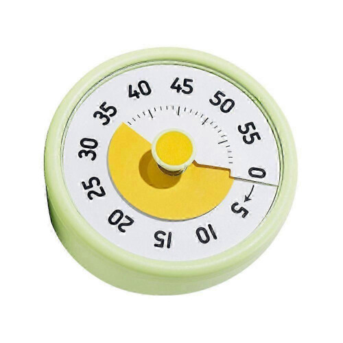 Cute Visual Timer Silent Time Manager Kitchen Timer Reminder Round Visualization Countdown Timer Ki 1