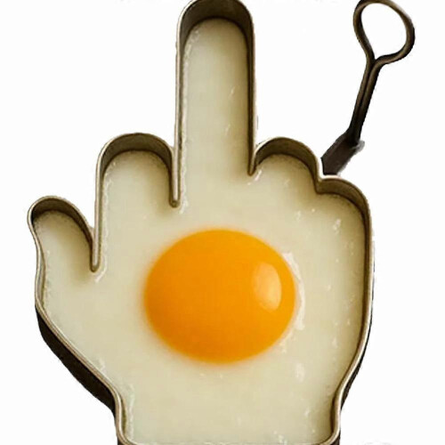 Funny Middle Finger Egg Mold,DIY Kitchen Accessories,Unique Eggs |]