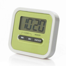 100-Minute Digital Kitchen Timer Loud Alarm Large LCD Display Count Up Timers Back Stand Clip Time