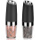 2 Pcs Gravity Electric Salt And Pepper Grinder Set, Battery Salt Pepper Mill 2