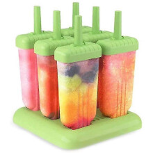 Ice Cream Expert, Reusable Sticks Combined Offers Ice Pop Making, Healthy Dessert Bpa Free 26s