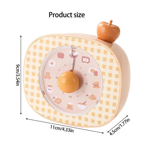 Multipurpose Rotating Time Trackers Quiet Visual Display Learning Cooking Task Cooking Supplies Blue 2