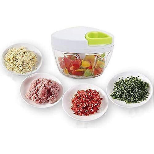 Manual Food Chopper for Vegetable Fruits Nuts Onions Chopper Hand Pull Mincer Blender,2024 Ping 2