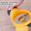 Stainless Steel Mango Slicer - Extra Large Mango Corer, Ultra-Sharp Mango Cutter 3