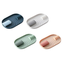 Pot Lid Organizer Rack Kitchen Utensil Rest Practical Pot Lid Holder Green 4Pcs