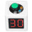Cube Timer 1.4in 4 Sided Digital Shot Countdown Stopwatch for Private Poker Chess Casinos 2