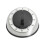 Stainless steel round table mechanical timer Gray 1