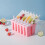 Eisform mit Stiel, Mini-Eisform aus lebensmittelechtem Silikon, wiederverwendbar, rosa 2