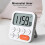 Digital Kitchen Timer Magnetic Countdown 3-Gear Adjustable Cooking Timer Study Bedroom Easy to Read 3