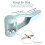 Multi-Function Grape Cutter Tomato Cherry Strawberry Cutter Tools Into 4 Pieces (No FDA, BPA-Free) 4