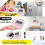 Dww Digital Kitchen Timers Magnetic Timer, Large LCD Screen, Back Stand, Hanging Hole Study, Pink 2