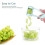 Multi-Function Grape Cutter Tomato Cherry Strawberry Cutter Tools Into 4 Pieces (No FDA, BPA-Free) 2