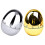 Mechanical Egg Timer Kitchen Timer for Cooking 2Pcs Stainless Steel 5