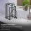 Cutting Board Rack Chopping Board Organizer Stand Holder Kitchen 3