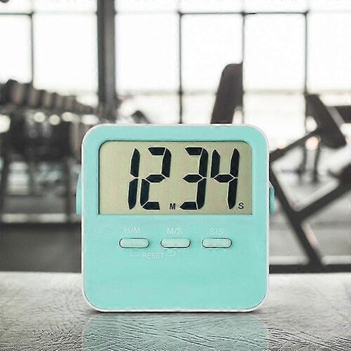 Large LCD Display Digital Timer, Battery Powered Loud Alarm, Big Digits, Memory Magnet Stand Study 2