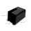 Kitchen Utensil Holder Wall Mounted for Chopsticks and Spoon 2Pcs Black 2