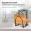 Cutting Board Rack Chopping Board Organizer Stand Holder Kitchen 4