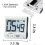 Tablette de cuisine numérique, utilisation simple, alarme sonore, support magnétique, blanche. 3