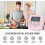 Dww Digital Kitchen Timers Magnetic Timer, Large LCD Screen, Back Stand, Hanging Hole Study, Pink 5