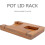 Pot Lid Holder Bamboo Pot Lid Holder Foldable Lid Rack Kitchen Utensil Rack 4