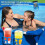 Plastic Water Cup, Hanging Holder Above Ground Pool Drinks Beer Shelf Rack, Drinks Beer Shelf Gift 2