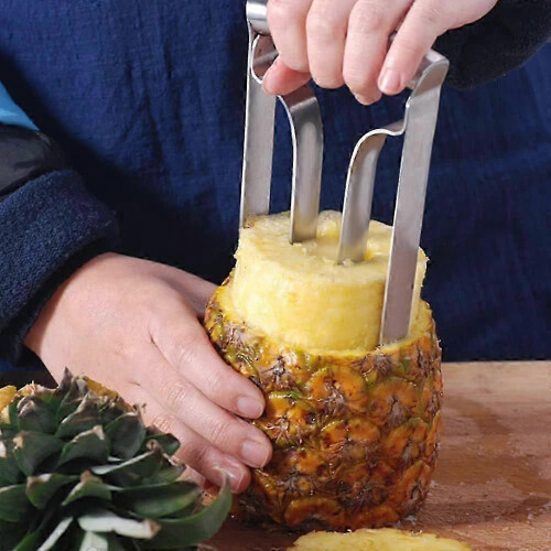 Stainless Steel Pineapple Peeler, Upgraded, Reinforced, Thicker Blade, Kitchen Tool 1