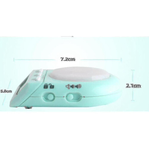 Digital Kitchen Timer With 100 Hour Clock Count Down For Kid Teacher Cook,45 Display Lcd&security 1