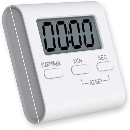 Kitchen Timer, I Digital Kitchen Timer Magnetic Countdown Timer Loud Alarm, Big Digit, Back Stand 2