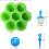 Mini-Silikonform, 7-fach Eisform, bunte Plastikstäbchen, Makers Egg Bites, Ice Cream Baby, 3 2