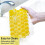 Ice Cube Mold Lid, 2-Pack 37-Compartment Silicone Ice Cube Mold Ice Cube Juice, Easy Ice Release 4