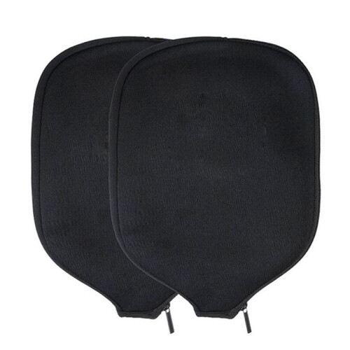 2pcs Neoprene Pickleball Paddle Covers Protective Racket Sleeves Paddle Storage Bags