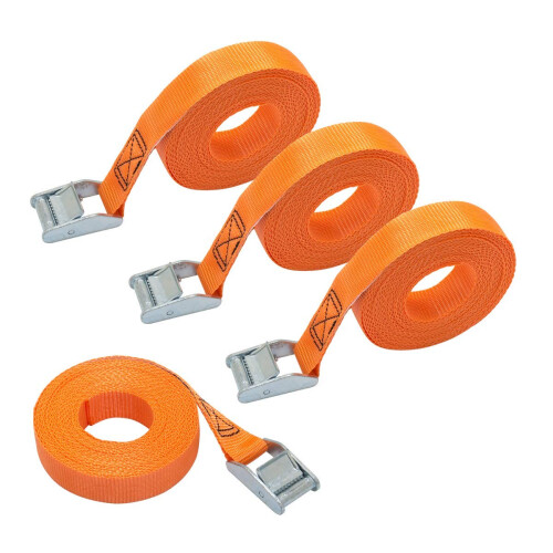 Amazon Basics Lashing Strap, 6 m Long, 25 mm Wide, Load Capacity 150